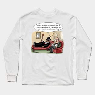 Bluesman in therapy Long Sleeve T-Shirt